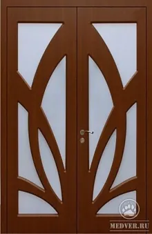 Дверь в тамбур двустворчатая-121