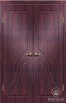 Дверь в тамбур двустворчатая-122