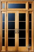 Дверь в тамбур двустворчатая-106
